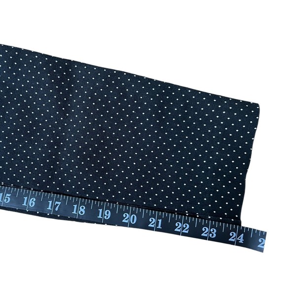 Gap Womens 6 Black Polka Dot Signature Skinny Ankle Pant Stretch Mid Rise Comfy - Picture 8 of 12